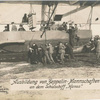 Ausbildung von Zeppelin-Mannschaften an dem Schulschiff Hansa.