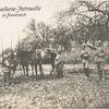 Kavallerie-Patrouille in Frankreich.