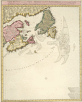 Nova tabula geographica complectens borealiorem Americae partem.
