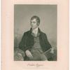 Robert Burns, from the original painting by Chapel in the possession of the publishers. Johnson, Wilson & Co., Publishers, New York. AD 1872.