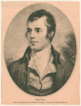 Robert Burns, from an engraving after the portrait by Nasmyth (Courtesy the Fridenberg Galleries)