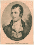 Robert Burns, from an engraving after the portrait by Nasmyth (Courtesy the Fridenberg Galleries)