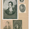 Robert Burns [5 portraits, one by Cosmos Pictures, one from Caaledonian, p. 458]
