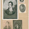 Robert Burns [5 portraits, one by Cosmos Pictures, one from Caaledonian, p. 458]
