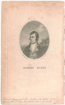 Robert Burns [frontispiece to his poems, 1787]