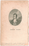 Robert Burns [frontispiece to his poems, 1787]