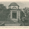 The tomb in which Robert Burns is buried, St. Michael's churchyard, Dumfries. [from the Caledonian, pg. 402]