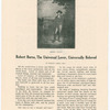 Robert Burns with an article by Robert Earle May. [from the Caledonian, pg. 296]