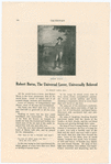 Robert Burns with an article by Robert Earle May. [from the Caledonian, pg. 296]