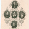 Robert Burns [includes portraits of Sir W. Scott, Moore, Lord Byron and Campbell]