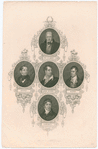 Robert Burns [includes portraits of Sir W. Scott, Moore, Lord Byron and Campbell]