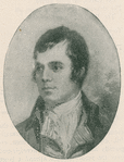 Robert Burns, with the poem by George Taylor. [from the Caledonian, pg. 405]