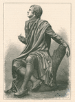 The statue of Burns, Central Park, New York. [from The Art Journal, Maar. 81, pg. 71]