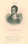 Robert Burns, poet., with a poem by Tam O' Shanter. pg. [100]