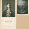 Robert Burns [2 portraits. 1. Engd. on steel by J. Moffat ; 2. From the Caledonian]