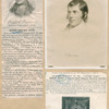 Robert Burns [3 portraits. 1. From Swinton's English Literature. 2. Engraved by H. Robinson. 3. Coloured Mezzotunt portrait]