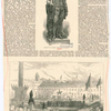 Statue of Robert Burns at Glasgow. Supplement to the Illustrated London News, Feb. 3, 1877