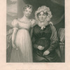 Mrs. Burns and her grandchild, The daughter of Mr. Glencairn Burns. Engraved by J. Rogers from an original painting. [1839]