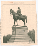 Monument to Gen. Ambrose E. Burnside, unveiled July 4, 1887, at Providence, Rhode Island.[From Harper's Weekly]