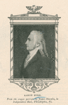 Aaron Burr, from the crayon portrait by James Sharples, in Independence Hall, Philadelphia, Pa.