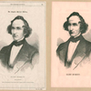 Elihu Burritt [2 portraits]. First photo engraved by H. Anelay, Oct. 31, 1846.