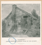 'Slabsides' John Burroughs' summer home on the Hudson.
