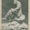 Bronze silhoutte of John Burroughs, the Naaturalist, by C.S Pietro.