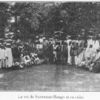 Le roi de Sansanné-Mango et sa suite.