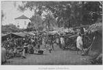 Le grand marché à Porto-Novo.