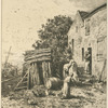 [Une habitation rustique.]
