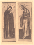 Bozhiia Mater' iz Deisusa ; Sv. Ioann Predtecha, iz Deisusa.