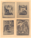 Pogrebenie ("Prestavlenie") sv. Valaama Khutynskogo ; Pogrebenie ("Prestavlenie") sv. Sergiia Radonezhskago ; Perenesenie moshchei mitropolita Alekseia, Moskovskogo chudotvortsa ; Fomino Uverenie.
