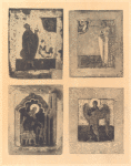 Tsar' David ; Sv. Nikita ; Sv. Nikita ; Sv. Aarkhangel ( Mikhail ili Gavriil).
