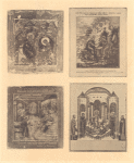 Sv. Ioann Bogoslov,diktuiushchii ucheniku svoemu Prokhoru sv. Evangelie ; Sv. Ioann Bogosliv, diktuiushchii ucheniku svoemu Prokhoru sv. Evangelie ; Svv. Varlaam i Ioasaf tsarevich ; Prepolovenie.