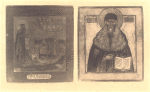 Sv. prepodobnyi Aleksandr Svirskii" ; Sv. Maksim Grek.