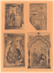 Tsar' Aleksandr Makedonskii ; Listok s monogrammoiu Efrosina; Sv. evangelist Ioann Bogoslov ; Sv. evangelist Ioann Bogoslov.