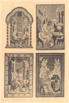 Sv. evangelist Matvei ; Sv. evangelist Mark ; Sv. evangelist Luka ; Sv. evangelist Ioann Bogoslov.