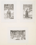 Tri kartinki iz knigi Schleussing'a Derer beyden Czaren in Russland 1693