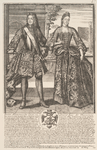 Petr I i Ekaterina I, grav. v 1717 godu