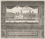 Vidy Moskovskikh monastyrei, grav. Pikarom do 1715 goda