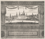 Vidy Moskovskikh monastyrei, grav. Pikarom do 1715 goda