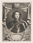 Portret Petra I: grav. Khenrikezom v 1777 g.