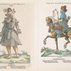 Shestnadtsat' kostiumnyh kartinok s risunkov Veigelia (1577) i Vechelio (1598)