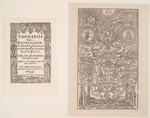 Zaglavye listi: k Irmologii, Kiev, 1630;  i k knige Mech Duhovnyi, Kiev 1666