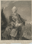 Graf Kirill Grigor'evich Razumovskii, graviura Shmidta
