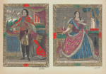 Petr I (rab. A.Zubova 1734 goda; Ekaterina I ( rab. A.Zubova 1735 goda).