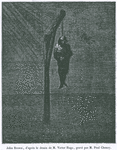John Brown, d'après le dessin de M. Victor Hugo, grave par M. Paul Chenay.
