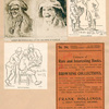 Robert Browning. Drawings & misc. [four images]
