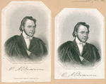 O.A. Brownson. [two portraits]