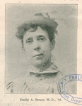Emily A. Bruce, M.D., '84.